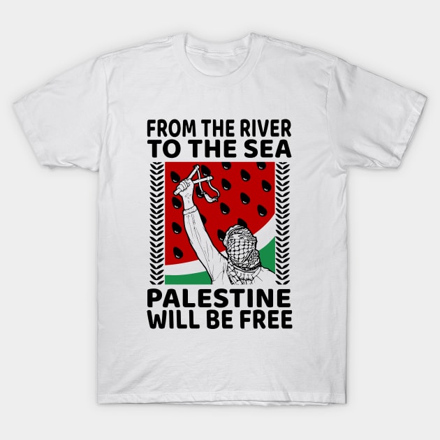 From the River To the Sea Plestine will be free T-Shirt by Alien Ink